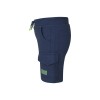 Blauwe sportieve short - Albert blue grey 